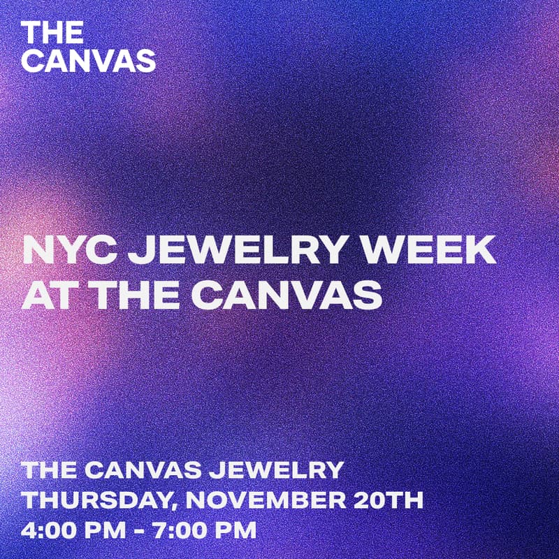 Cover Image for NYC Jewelry Week at The Canvas: Cocktails, Caviar, and Conversation
