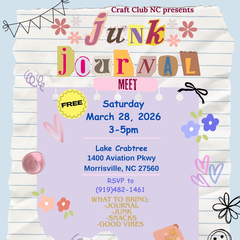 Cover Image for FREE: Junk Journal Meet Up