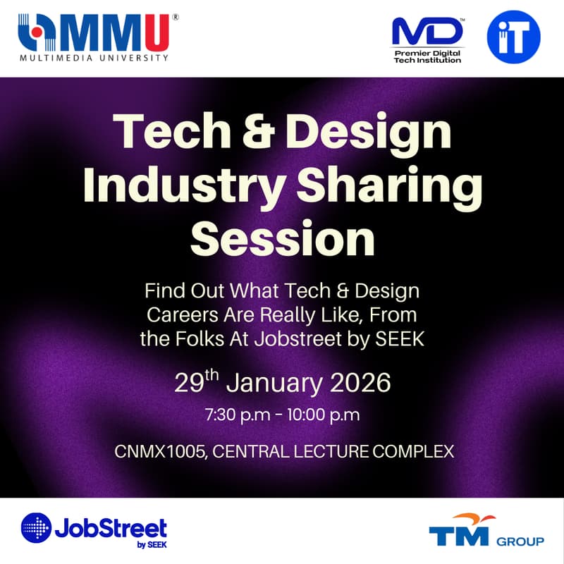 Cover Image for Tech & Design Industry Sharing Session