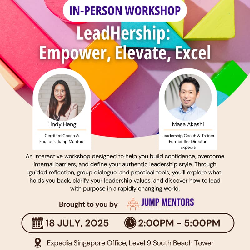 Cover Image for LeadHERship: Empower, Elevate, Excel