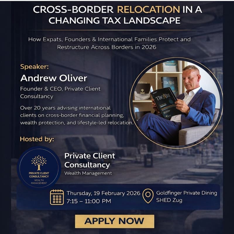 Cover Image for Cross-Border Relocation in a Changing Tax Landscape - Dinner
