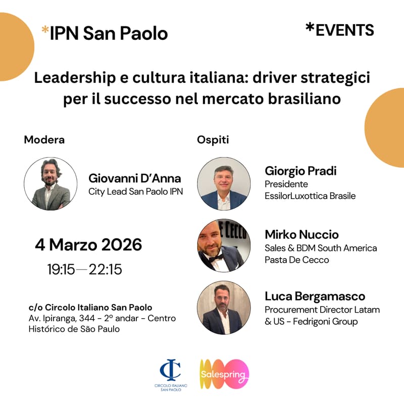 Cover Image for Leadership e cultura italiana: driver strategici per il successo nel mercato brasiliano