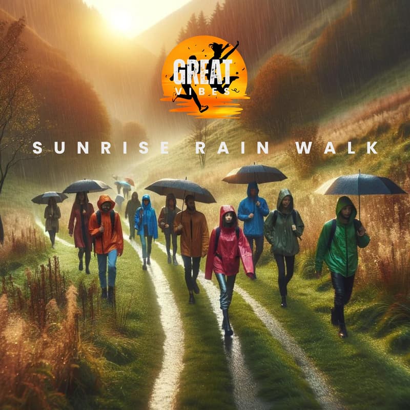Cover Image for SUNRISE RAIN WALK 🌧️