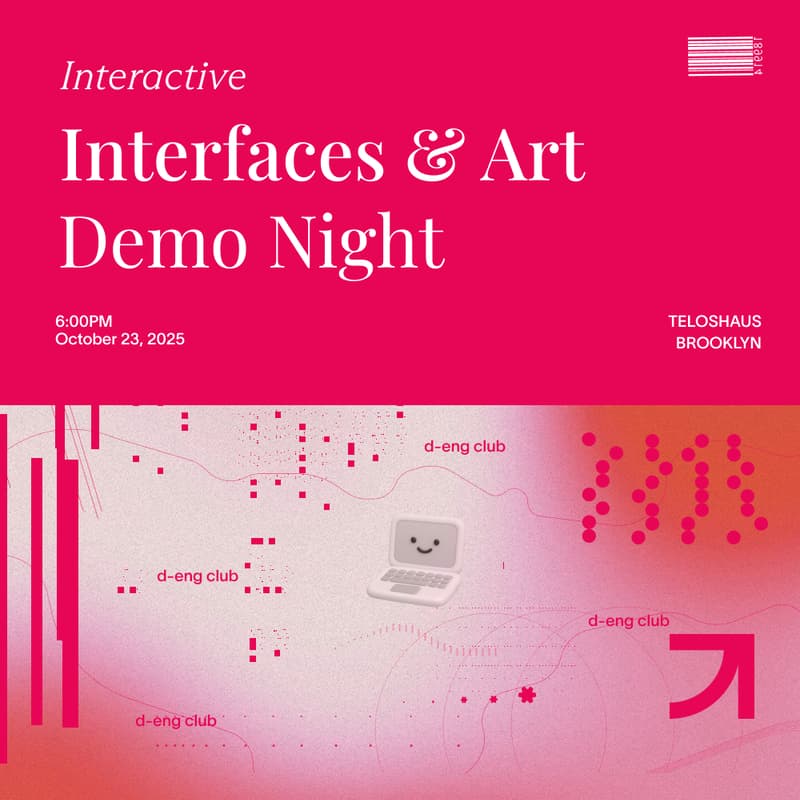 Cover Image for design eng club *building interactive interfaces + art*