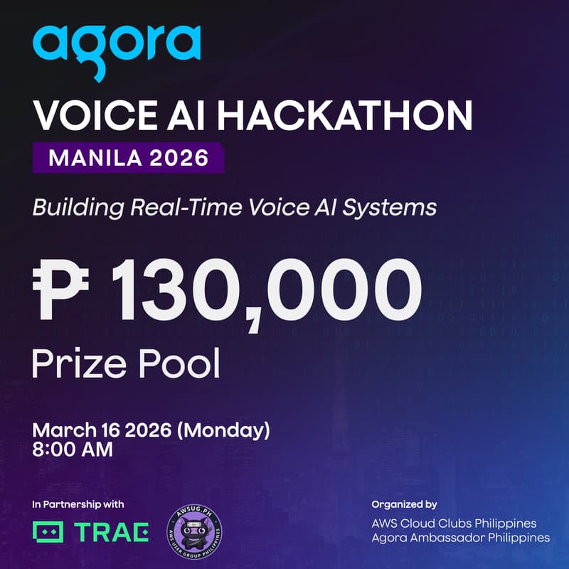 Cover Image for Voice AI Hackathon Manila 2026
