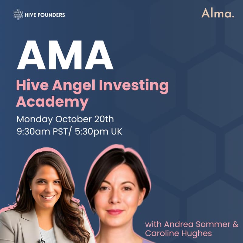 Cover Image for Angel Investing Academy - Ask Me Anything for Alma Members