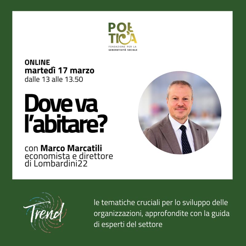 Cover Image for TREND con Marco Marcatili - Dove va l'abitare?