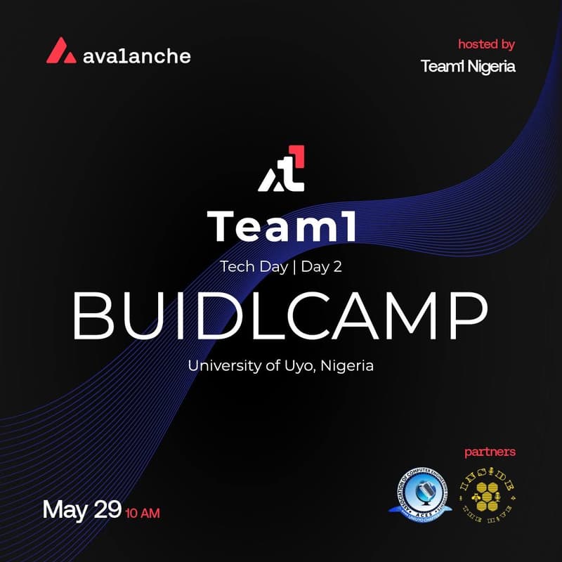 Cover Image for Team1 BUIDLCAMP UNIUYO (Day 2)