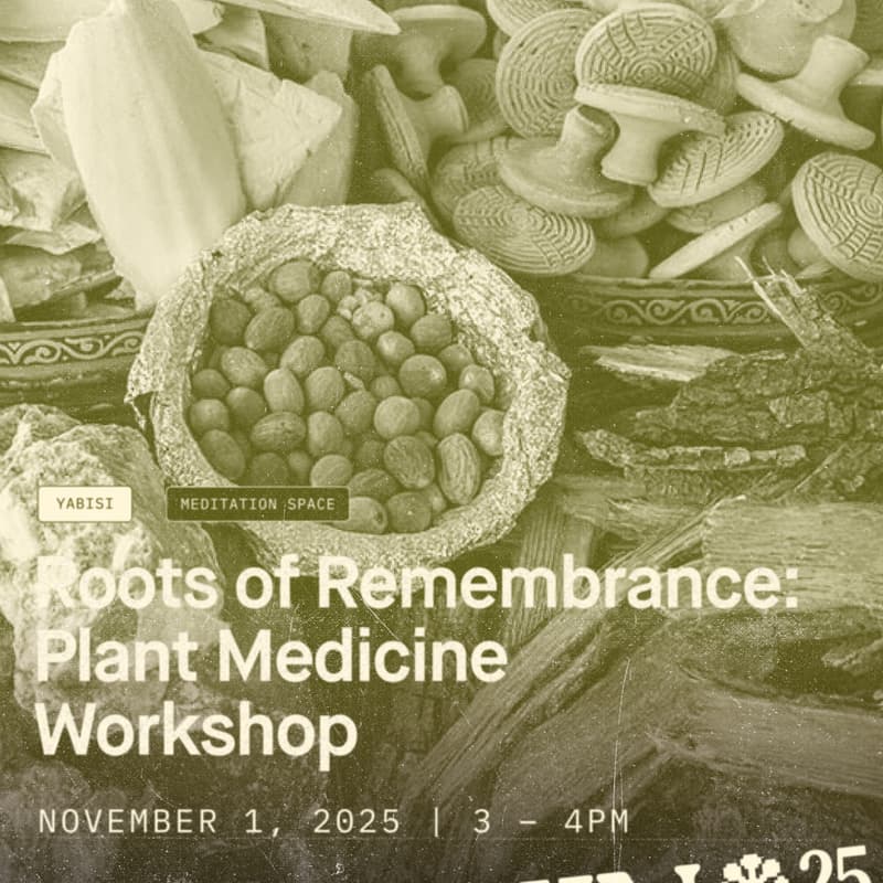 Cover Image for Roots of Remembrance with Yabisi (workshop)