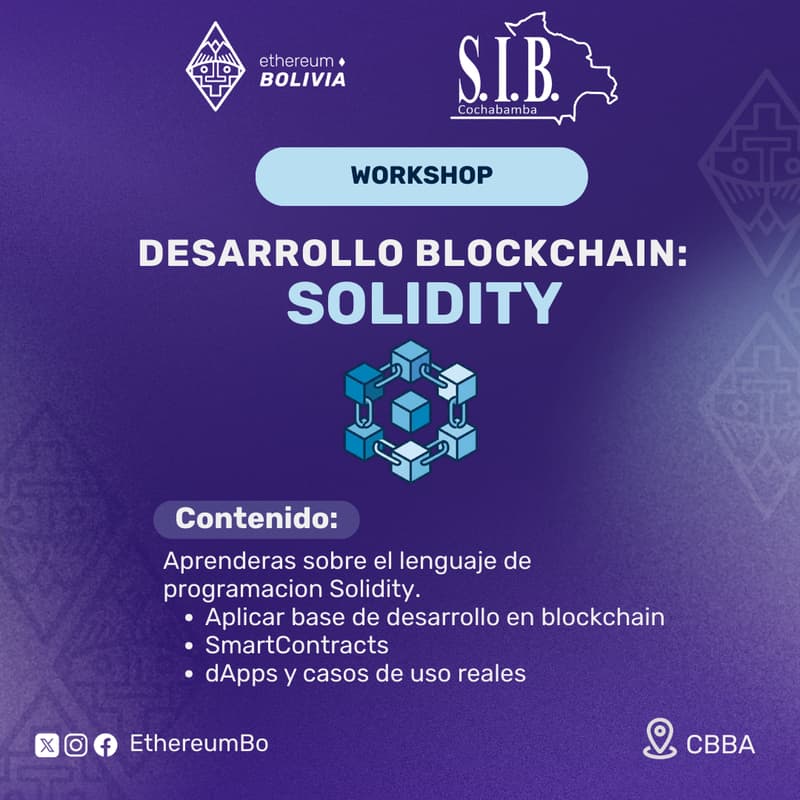 Cover Image for DESARROLLO BLOCKCHAIN: SOLIDITY