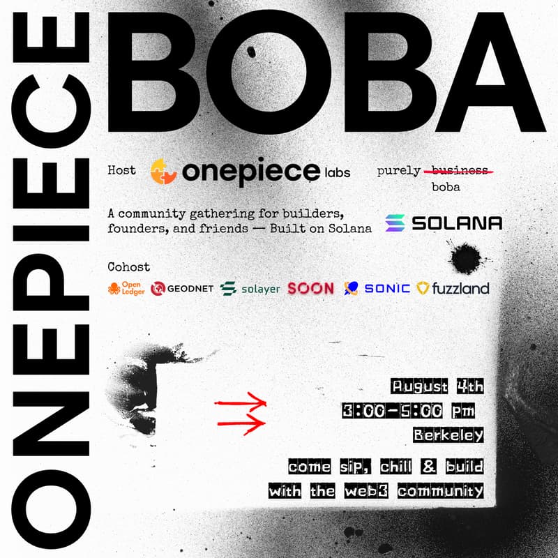 Cover Image for OnePiece Boba @ SBC’25