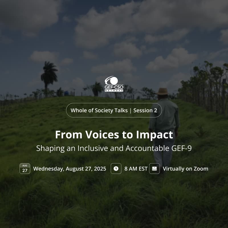 Cover Image for From Voices to Impact: Shaping an Inclusive and Accountable GEF-9