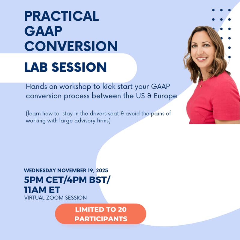 Cover Image for Practical GAAP Conversions Lab: Hands-On  Workshop to Kick Start the Process