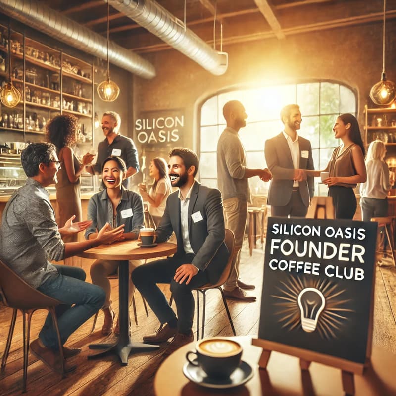 Cover Image for Silicon Oasis Founder Coffee Club Rd 2