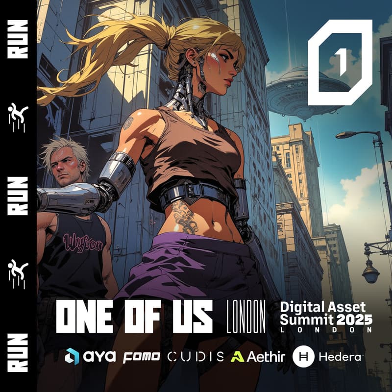Cover Image for ONE OF US Run & Coffee // Aya, Cudis, Aethir, Hedera & FOMO Magazine