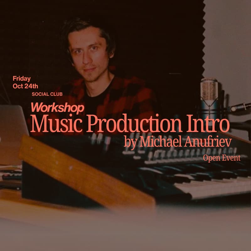 Cover Image for Coworking Day + Music Production Introduction Workshop