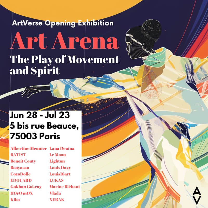 Cover Image for 2024 Olympic Digital Art Exhibition : Art Arena, The Play of Movement and Spirit