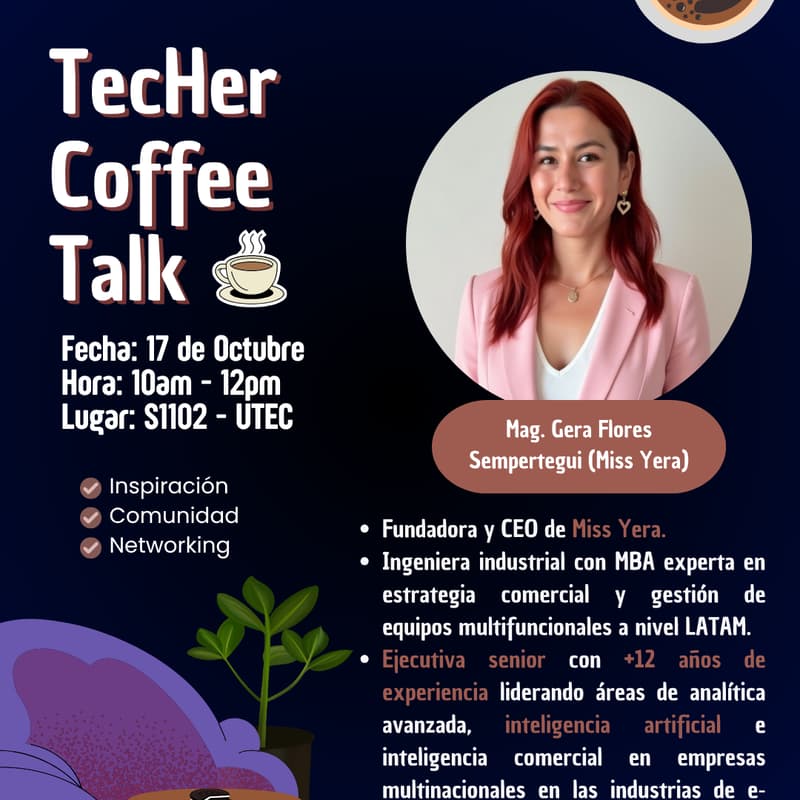 Cover Image for TecHer Coffee Talk