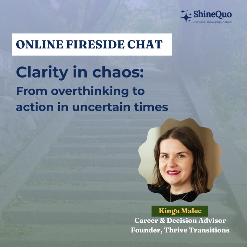 Cover Image for Clarity in chaos: From overthinking to action in uncertain times
