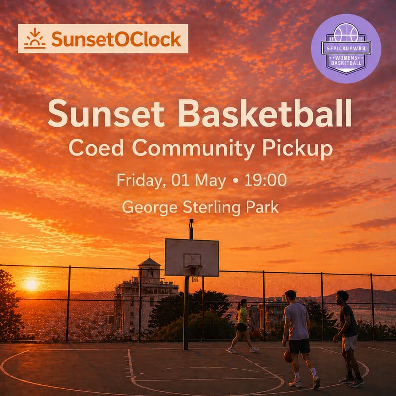 Cover Image for Sunset Basketball & City Views 🌅🏀