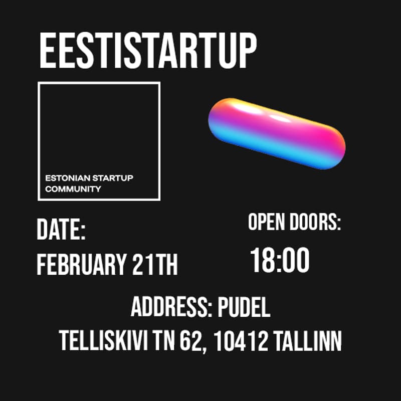 Cover Image for EESTISTARTUP MEETUP 2026