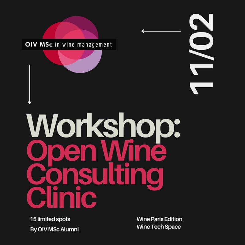 Cover Image for Workshop: OPEN WINE CONSULTING CLINIC