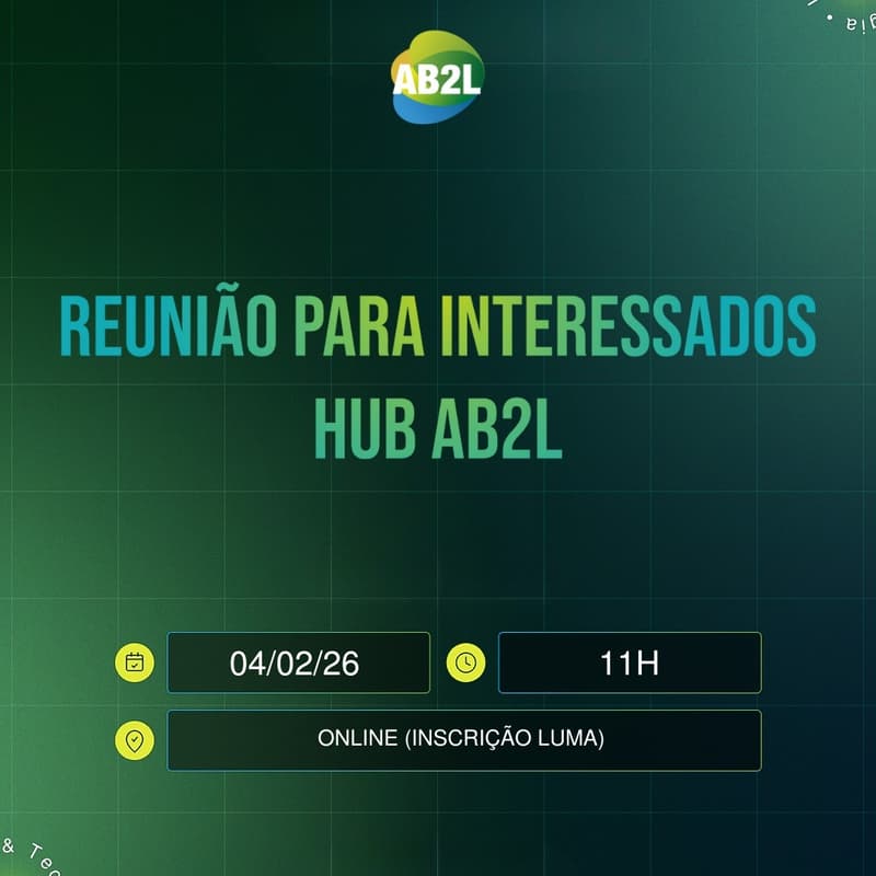 Cover Image for HUB AB2L|REUNIÃO PARA INTERESSADOS