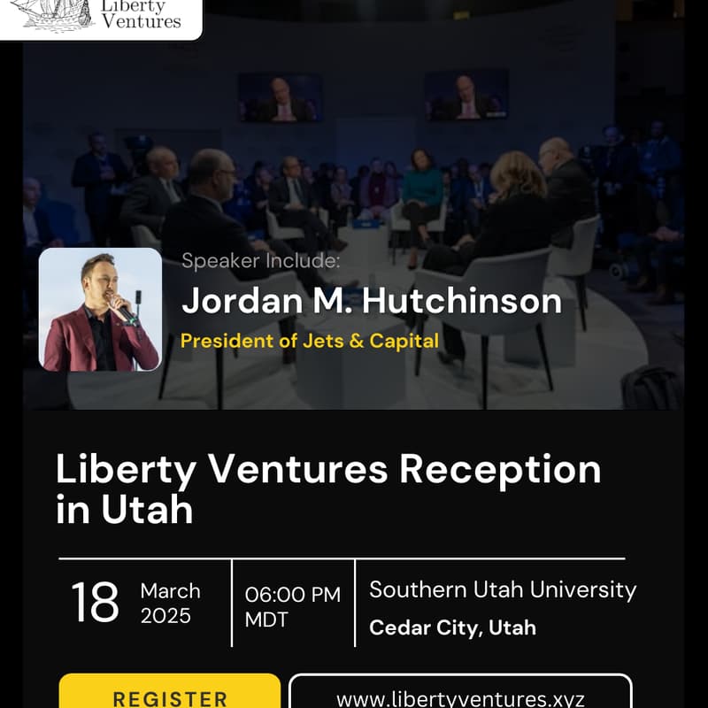 Cover Image for Liberty Ventures Reception in Utah
