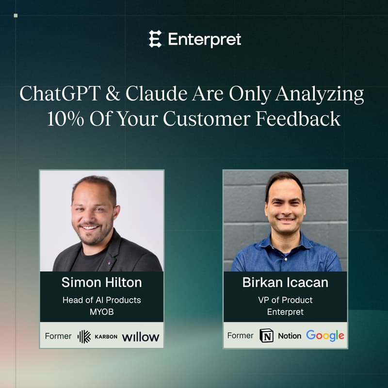 Cover Image for ChatGPT and Claude Are Only Analyzing 10% of Your Customer Feedback