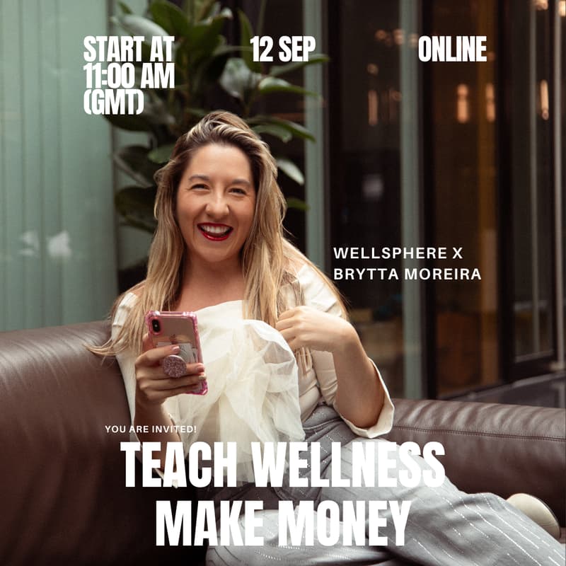 Cover Image for Teach Wellness, Make Money with Brytta Moreira