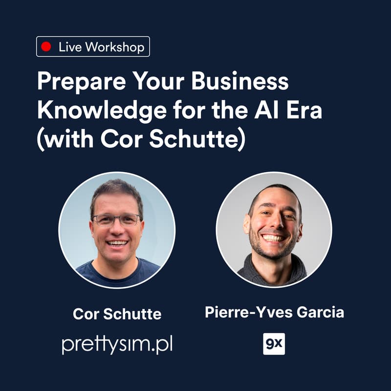 Cover Image for Prepare Your Business Knowledge for the AI Era (with Cor Schutte)