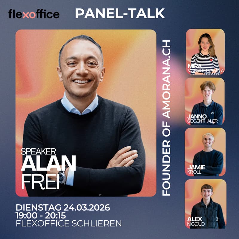 Cover Image for Failed 51 projects before turning the 52nd into a multimillion $ business. | NEXT Panel-Talk x Alan FREI