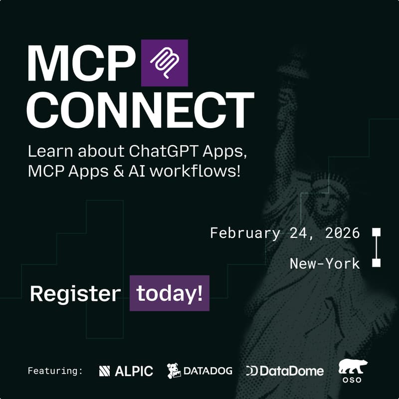 Cover Image for MCP Connect New York with Datadog, Datadome & Alpic
