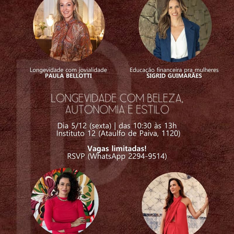 Cover Image for Longevidade com Jovialidade: O Futuro Feminino em Foco