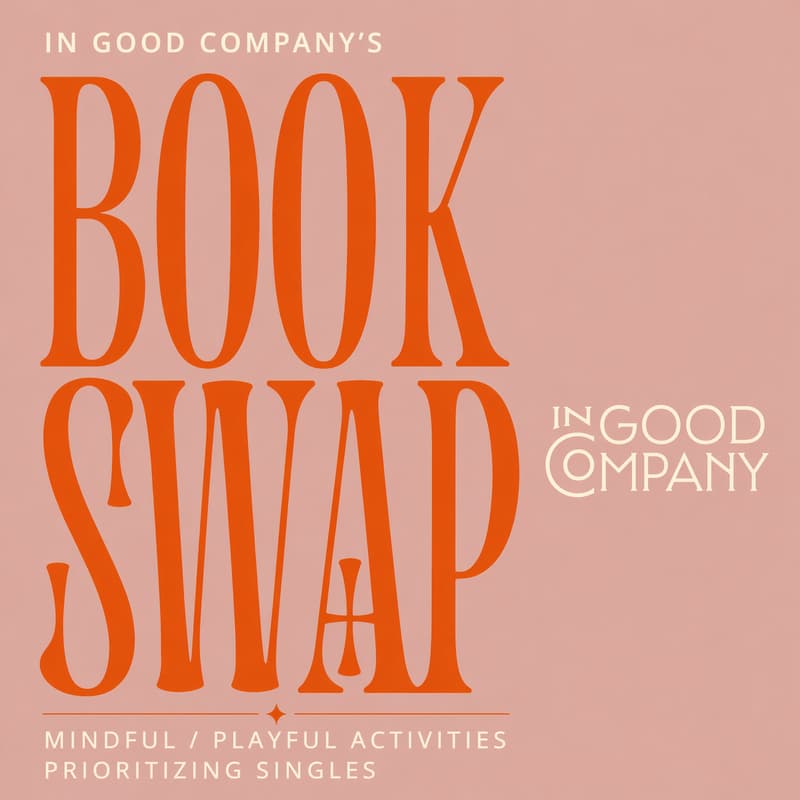 Cover Image for Book Swap for Tender Hearts 💖 a mindful / playful meet cute 20s/30s/40s