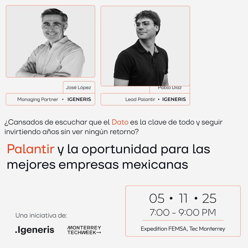 Cover Image for Palantir y la oportunidad para las mejores empresas mexicanas