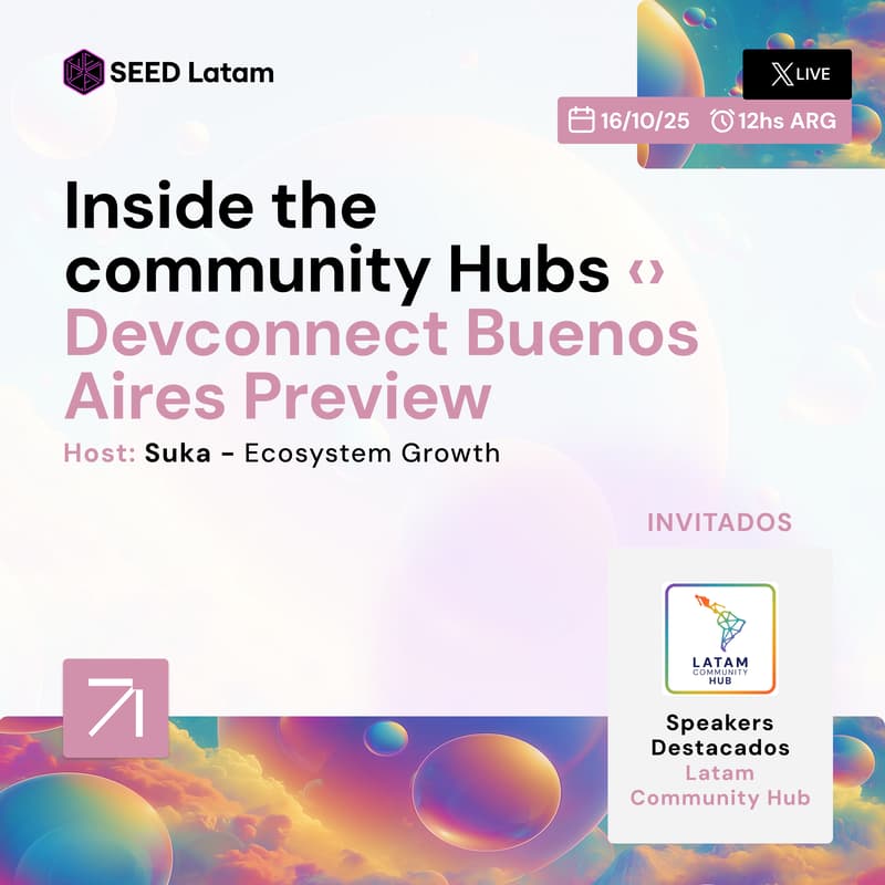 Cover Image for Inside the Community Hubs <> Devconnect Buenos Aires Preview