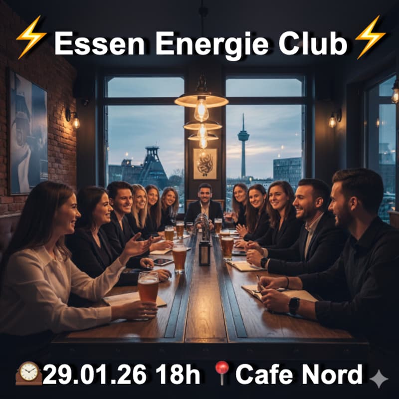 Cover Image for ⚡️ 2. Energy Stammtisch ⚡️Essen Energie Club
