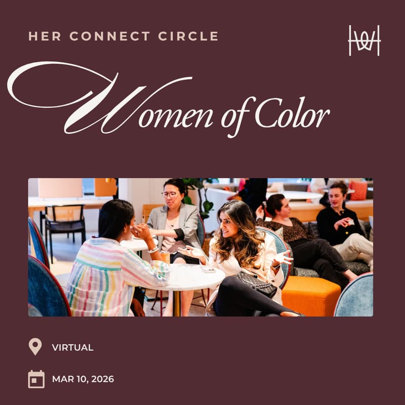 Cover Image for Virtual Session for Women of Color *members only