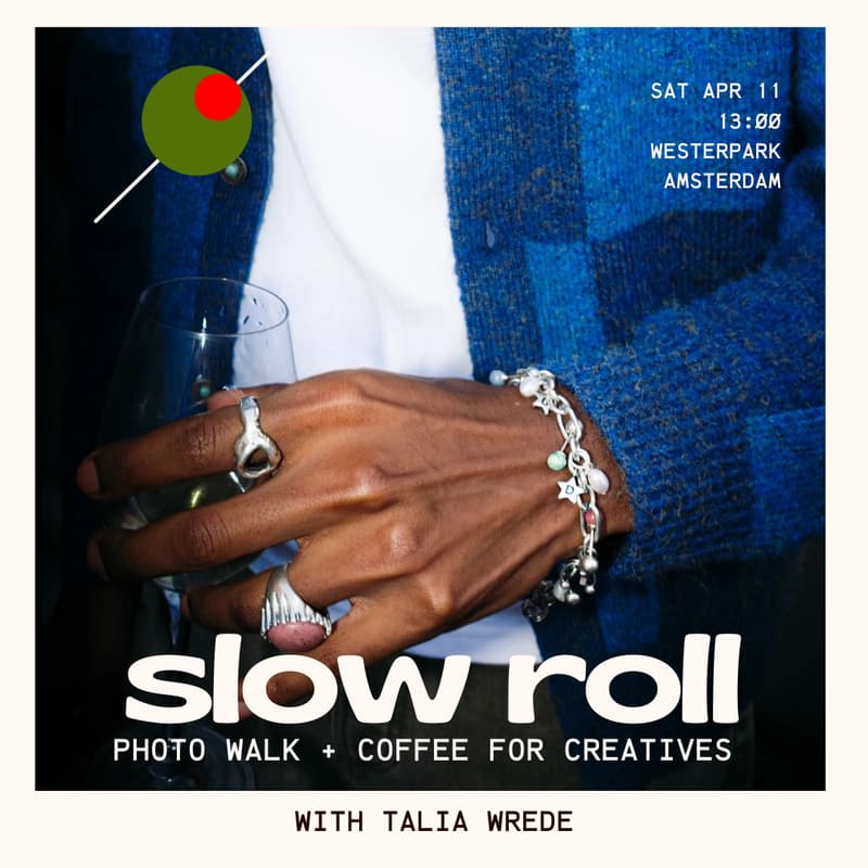 Cover Image for Slow Roll #1: Photo Walk + Coffee for Creatives with Talia Wrede