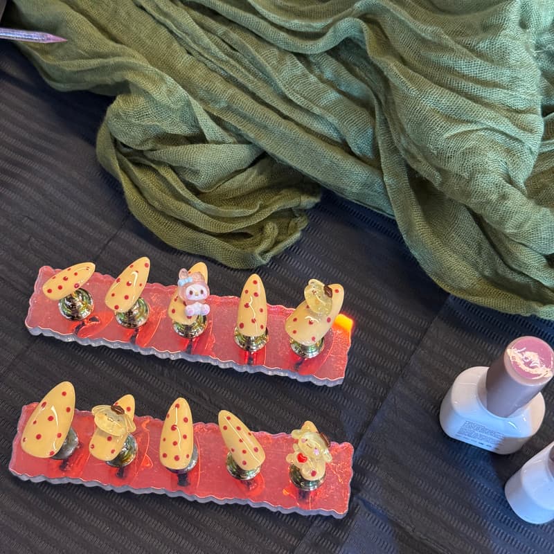 Cover Image for diy press-on nail party with adorn nails