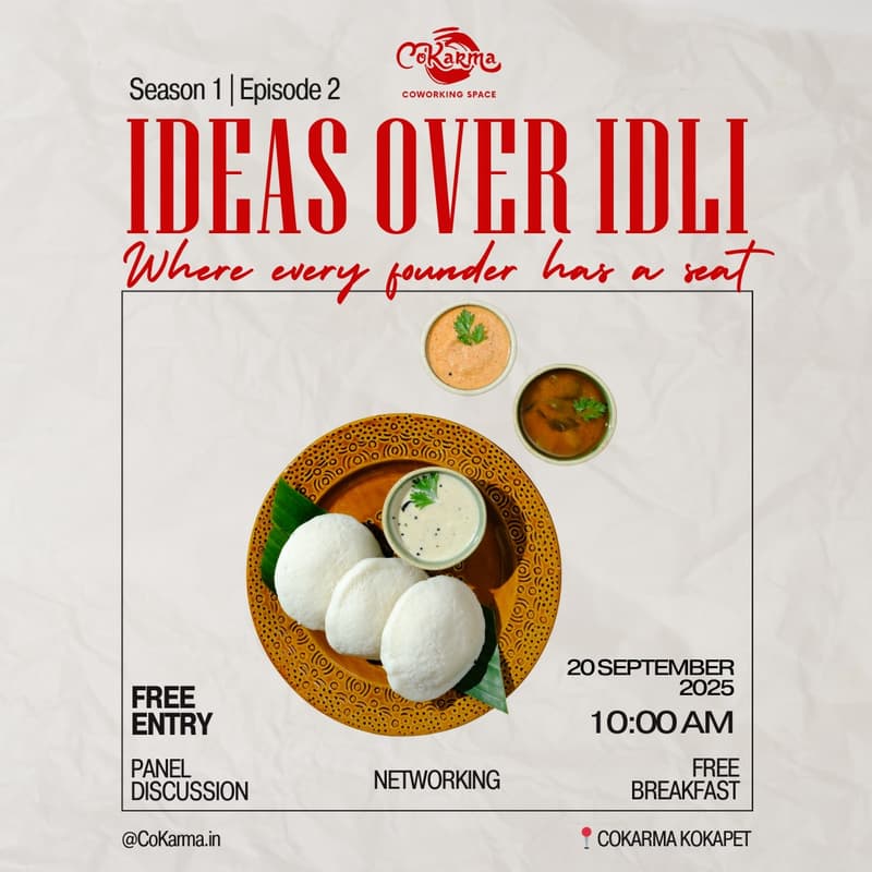 Cover Image for Ideas over Idli by CoKarma