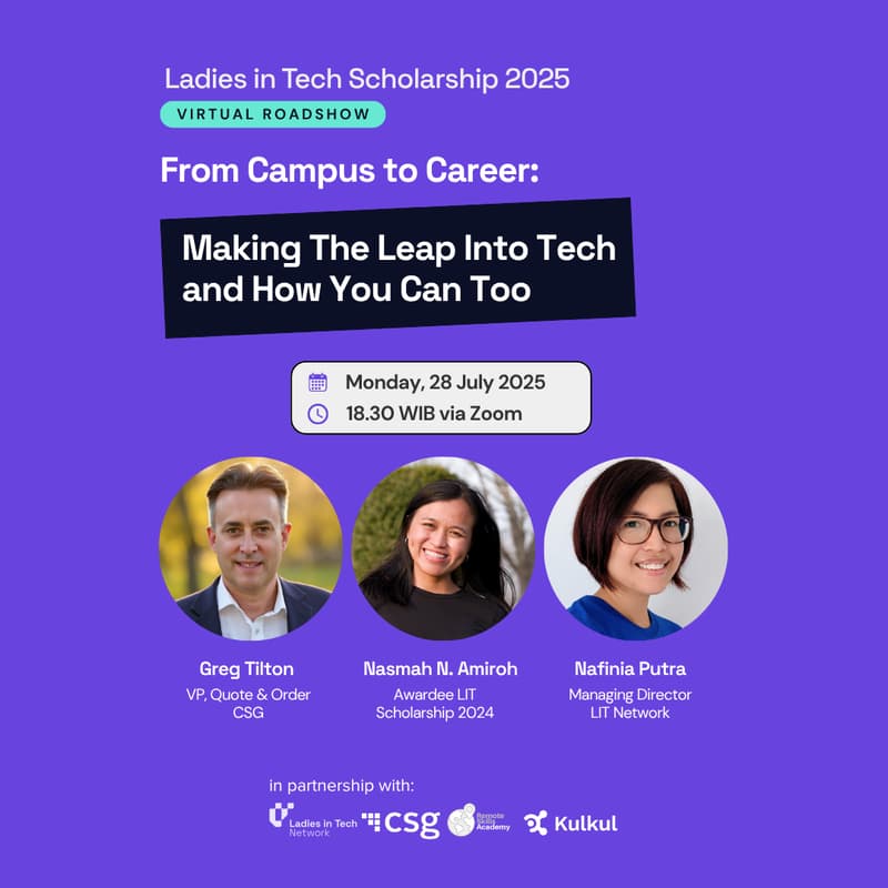 Cover Image for VR #2: From Campus to Career: Making The Leap Into Tech and How You Can Too