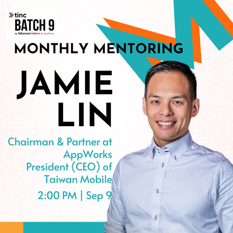 Cover Image for [ID] Luncheon with Jamie Lin, Chairman & Partner of AppWorks & CEO of Taiwan Mobile