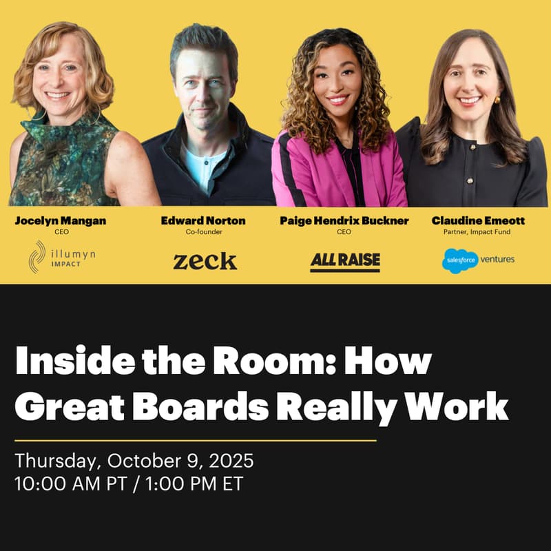 Cover Image for Inside the Room: How Great Boards Really Work