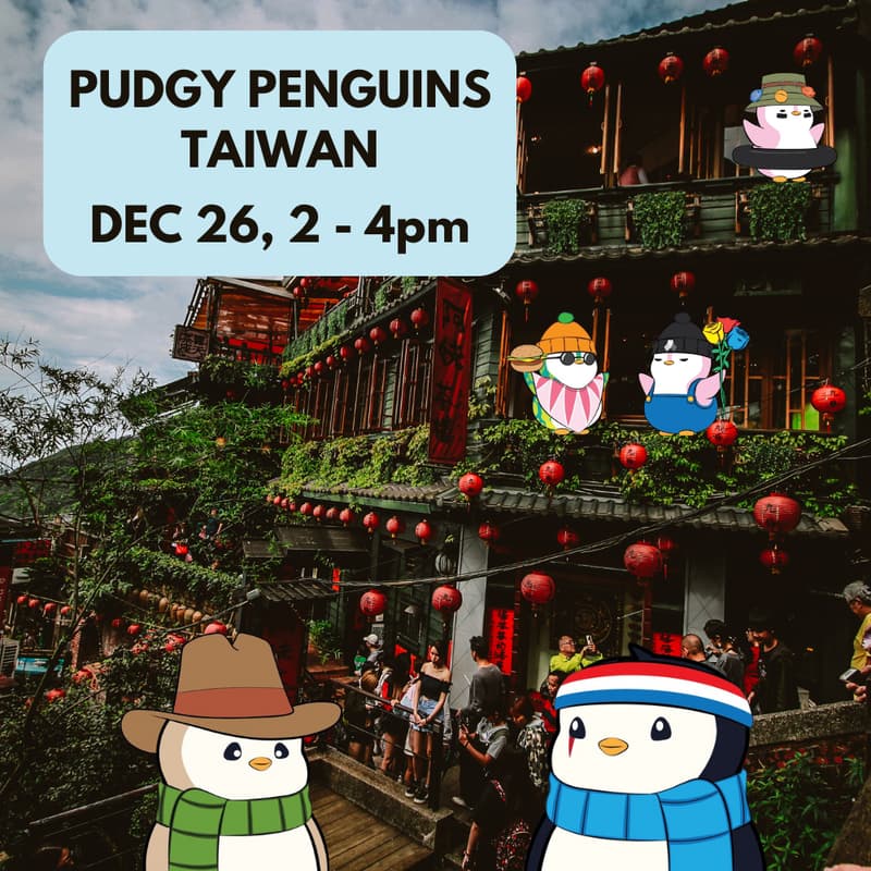 Cover Image for Pudgy Penguins Taiwan Meetup