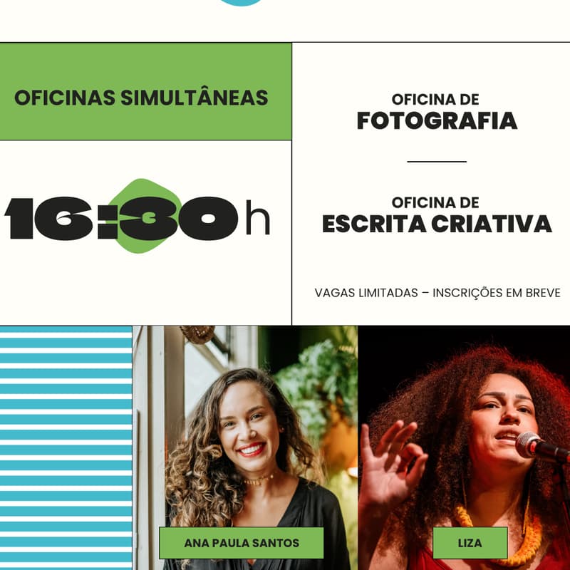 Cover Image for Oficina de Fotografia com Ana Paula Santos | Inauguração Unidade Centro
