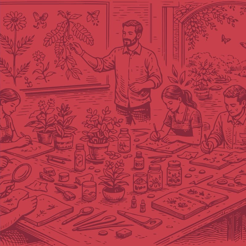 Cover Image for Taller de Ilustración Botánica - La 50 se ilumina