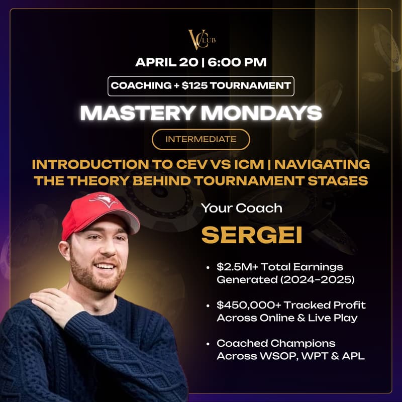 Cover Image for VClub | Introduction To cEV vs ICM  | Navigating the Theory Behind Tournament Stages