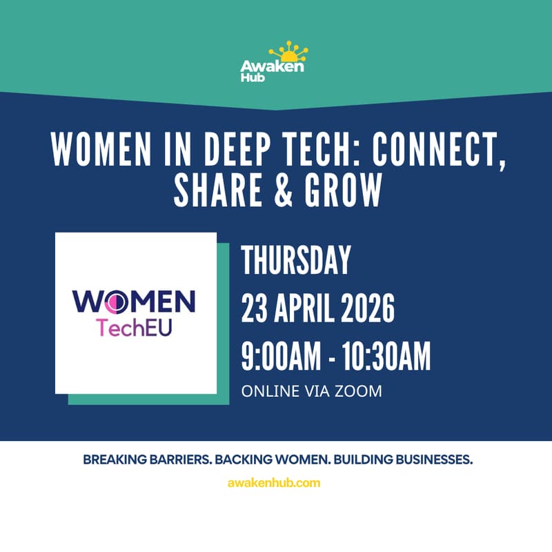 Cover Image for Women in Deep Tech: Connect, Share & Grow.